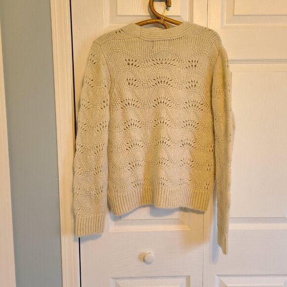 Ecru knit cardigan - NWT - Picture 5 of 5